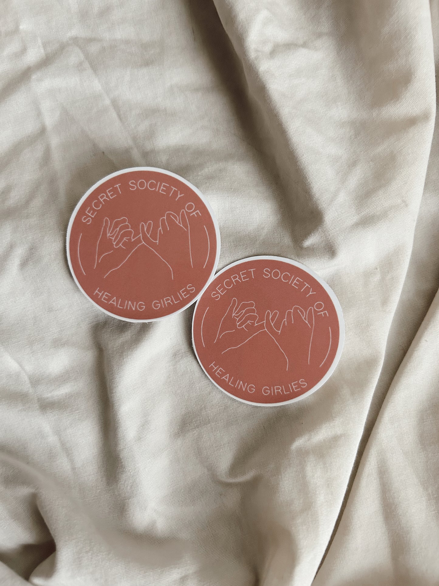Secret Society of Healing Girlies 2 Pack Sticker