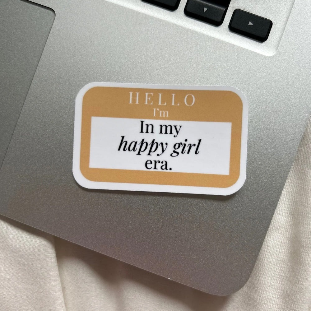 Happy Girl Era Sticker