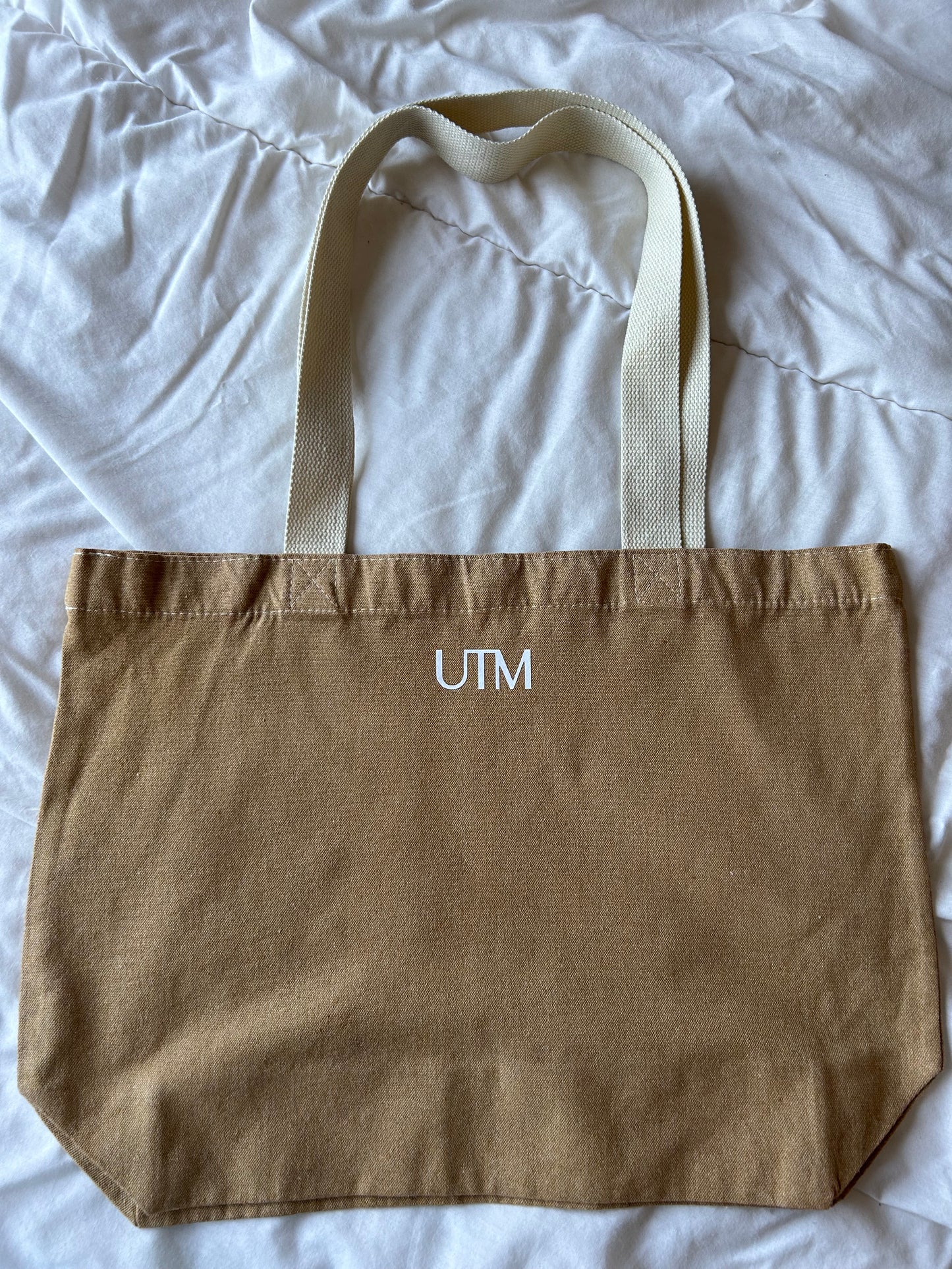 Authentic Club (Tan) Tote Bag