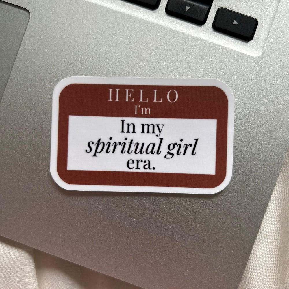 Spiritual Girl Era Sticker