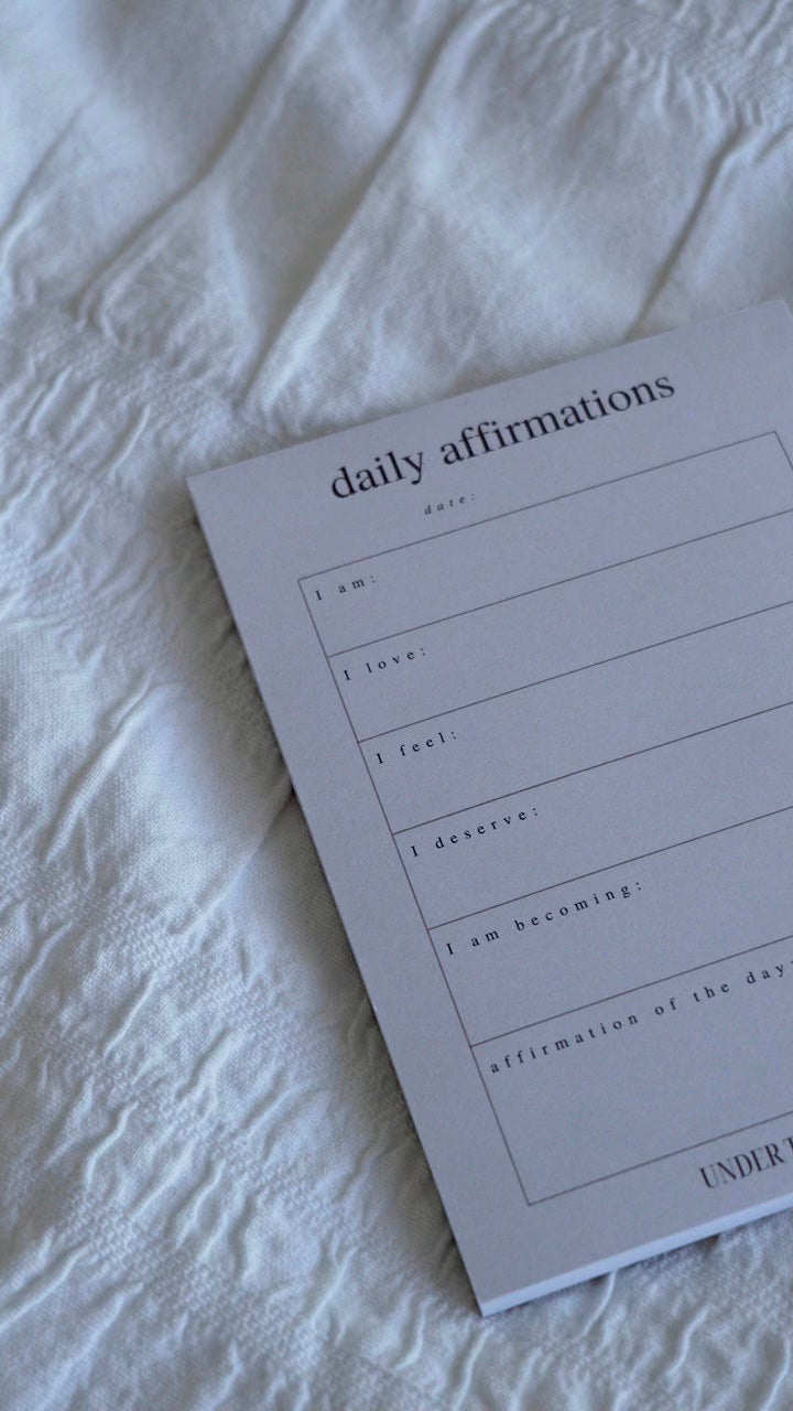 Daily Affirmations Notepad