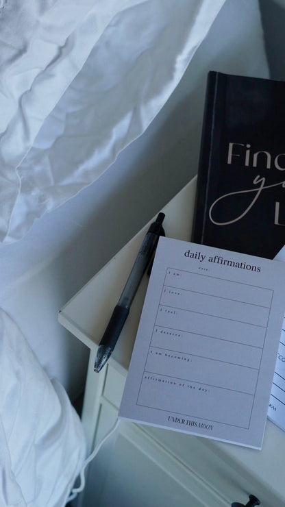 Daily Affirmations Notepad