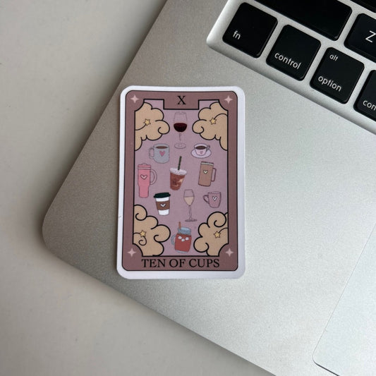 The Ten of Cups Sticker