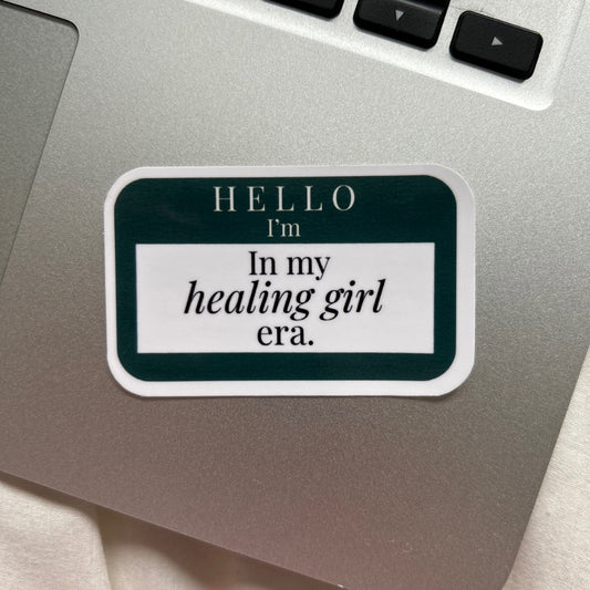 Healing Girl Era Sticker