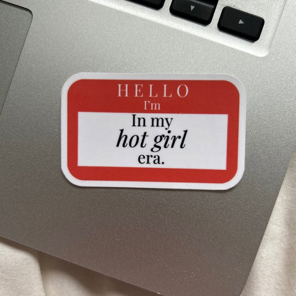 Hot Girl Era Sticker