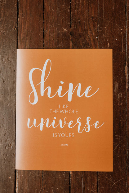 Shine Art Print