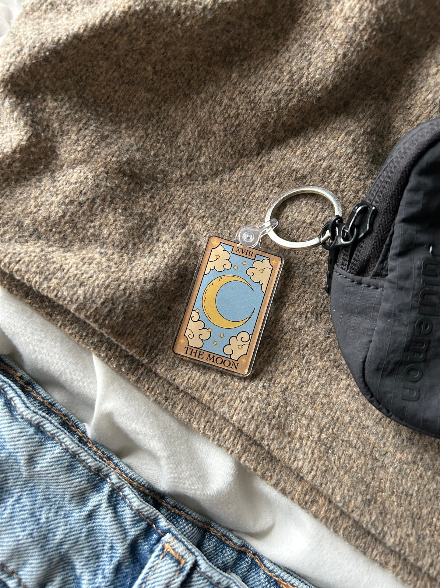 The Moon Keychain