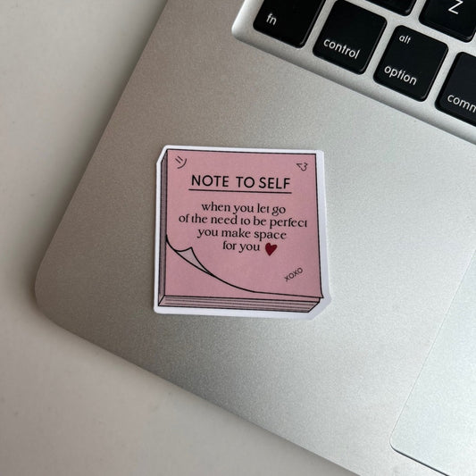 Note to Self Sticker