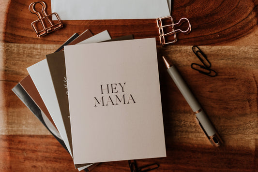 Hey MAMA Greeting Card