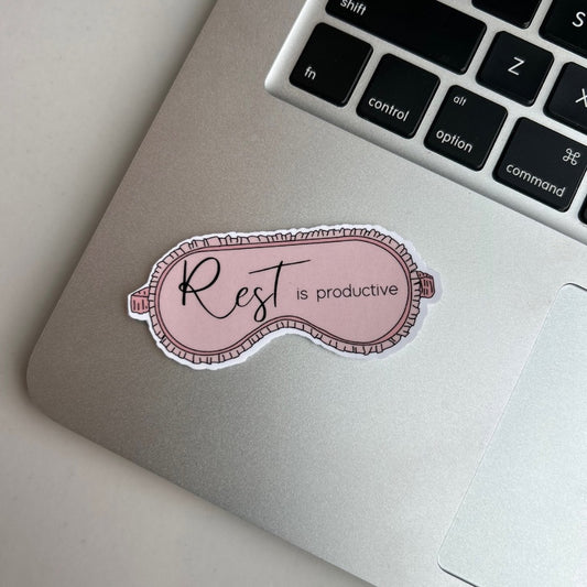 Rest is Productive Sticker