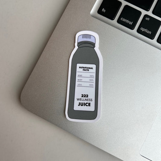 Wellness Juice Sticker