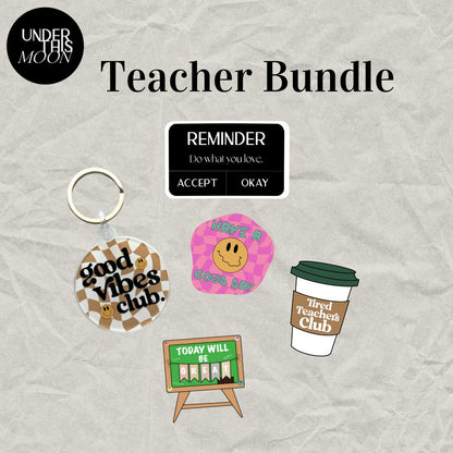 Pin & Magnet Teacher Bundle