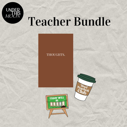 Journal & Sticker Teacher Bundle