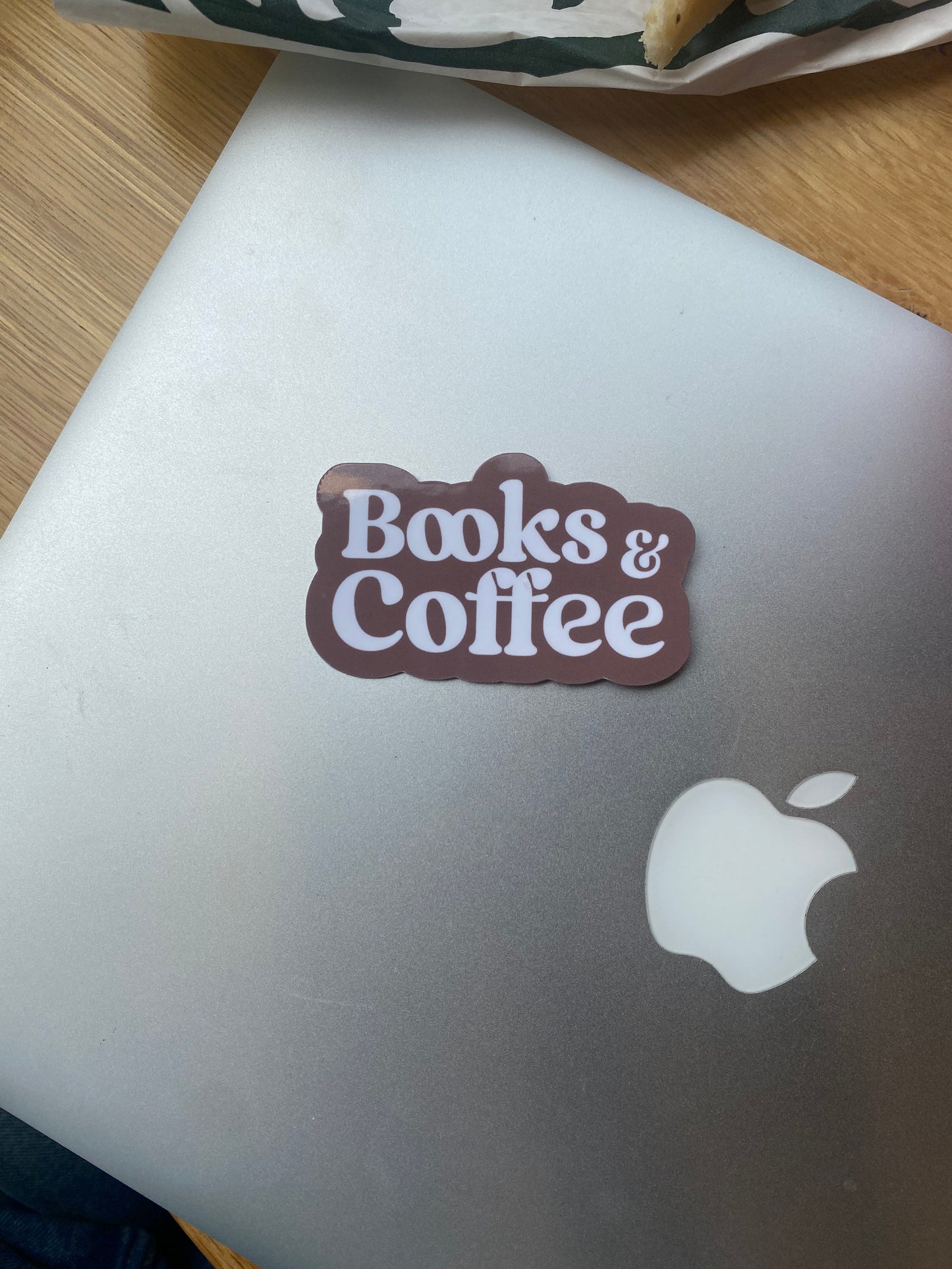 Books & Coffee Sticker