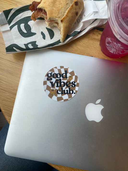 Good Vibes Club Sticker