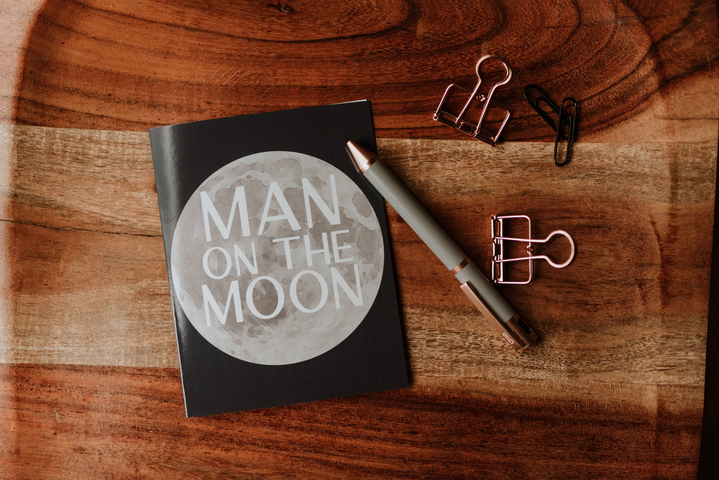 Man on the Moon Greeting Card