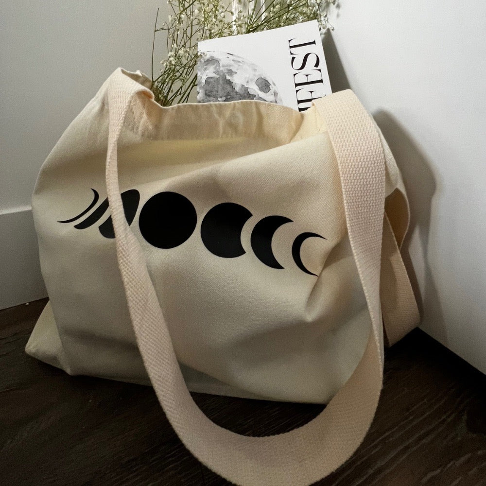 Moon Phase Tote Bag