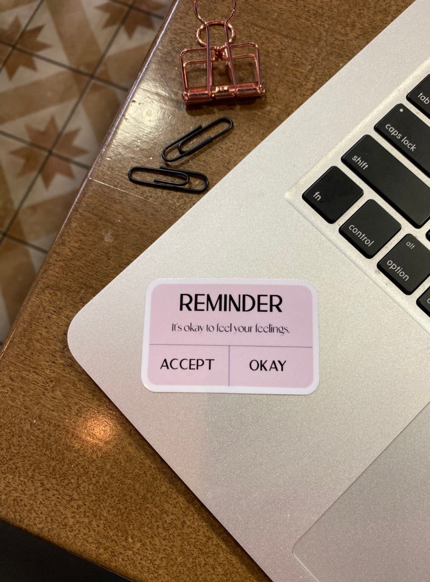 Alarm Reminder Sticker