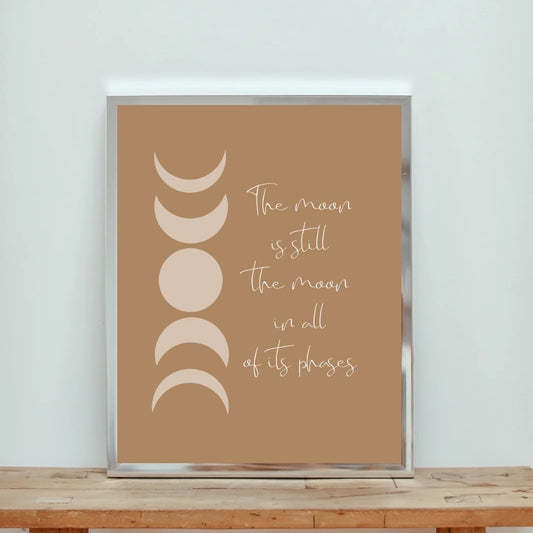 The Moon is Still the Moon Art Print