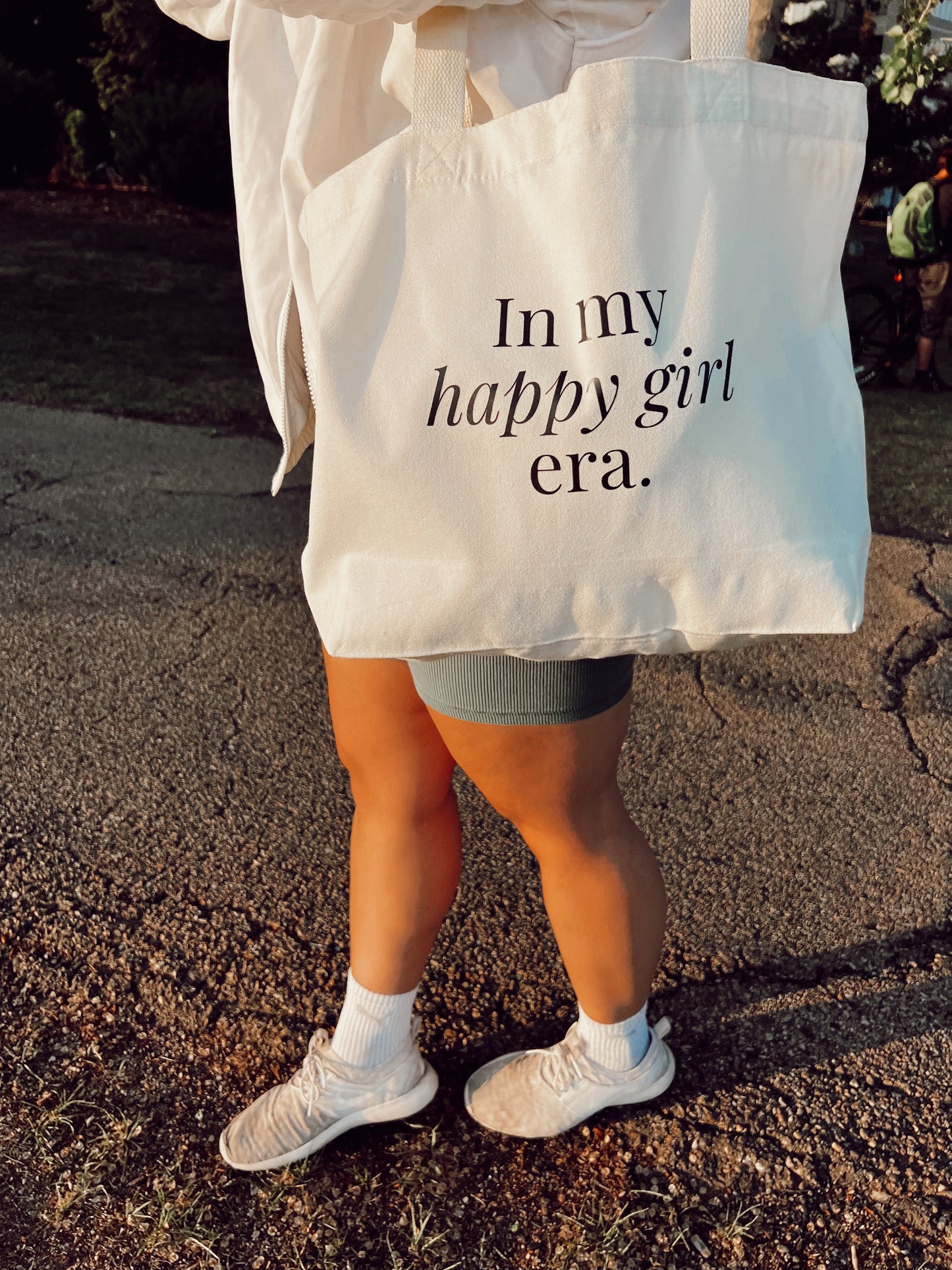 In My Happy Girl Era Tote Bag