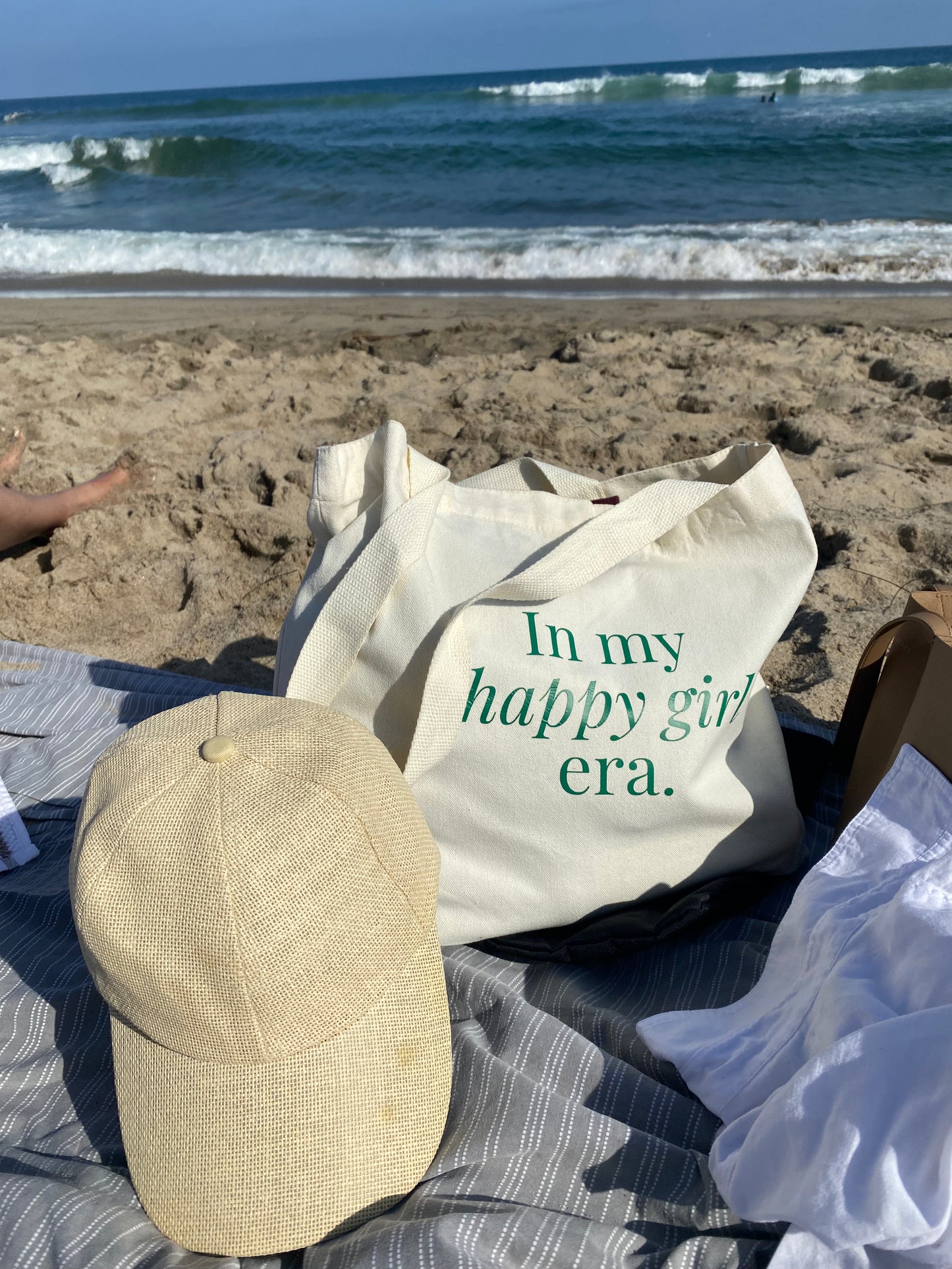 In My Happy Girl Era Tote Bag