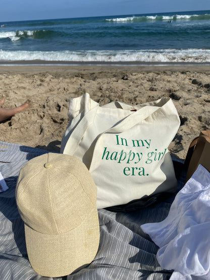 In My Happy Girl Era Tote Bag