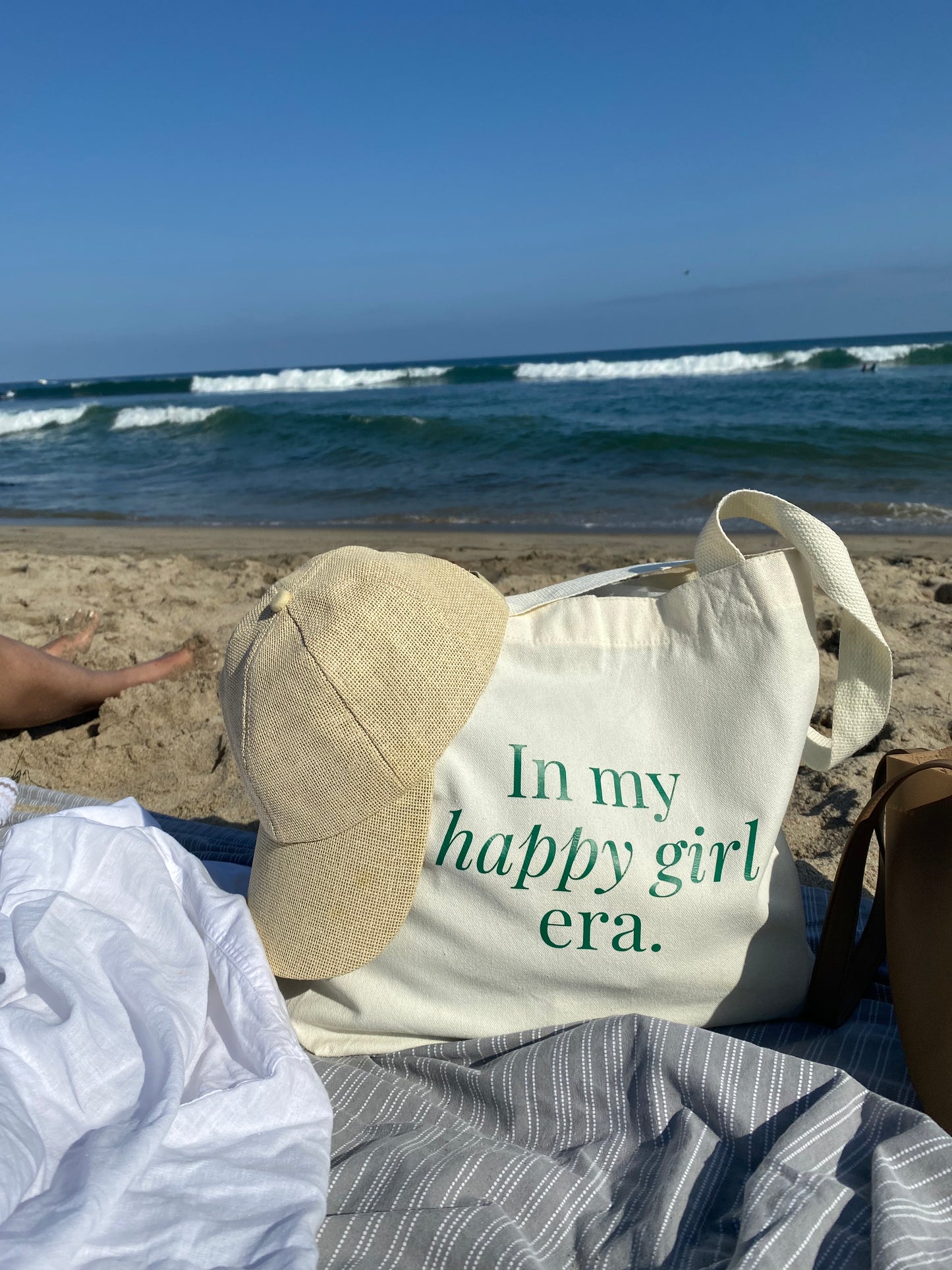 In My Happy Girl Era Tote Bag