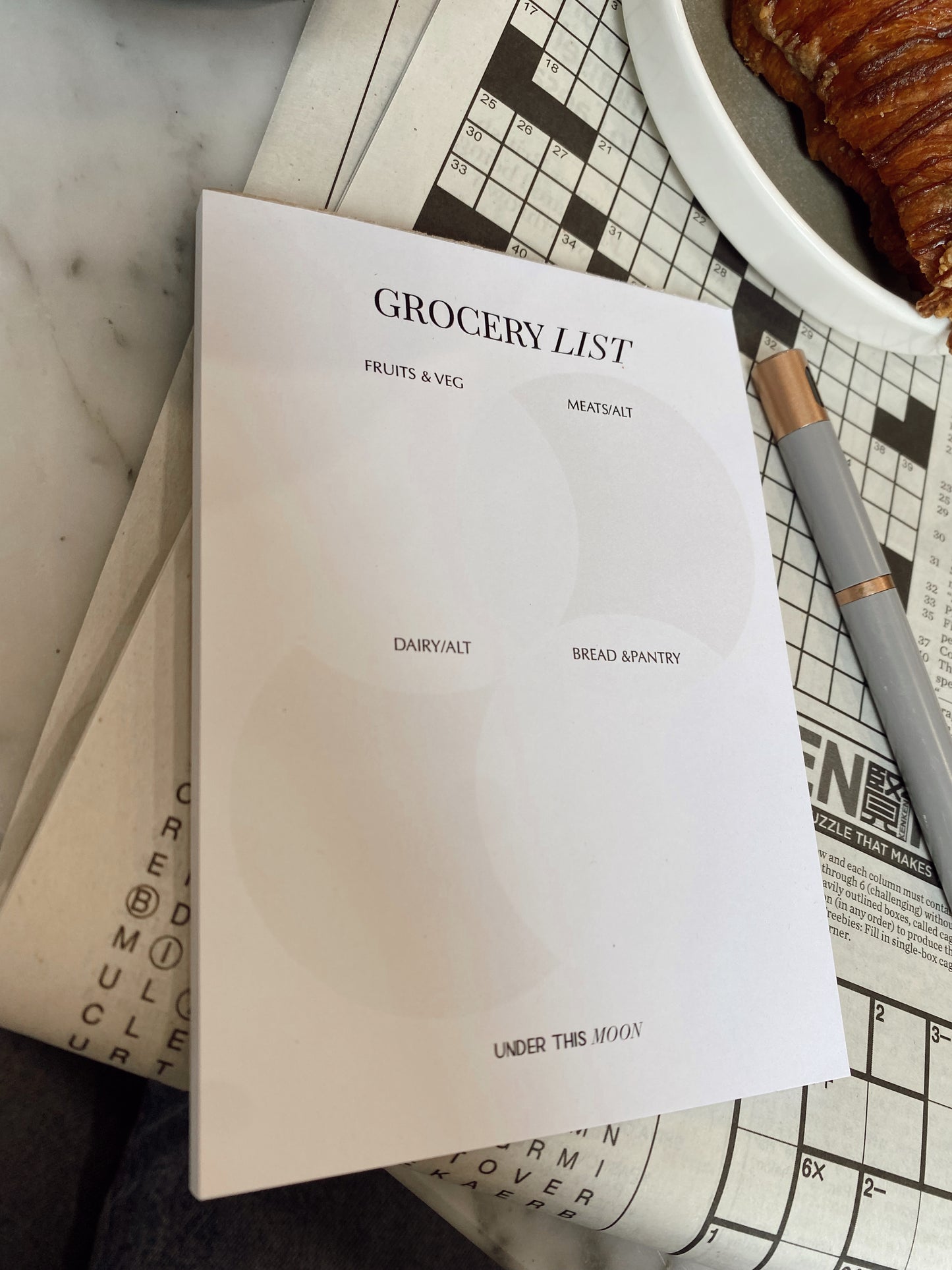 Grocery List Notepad